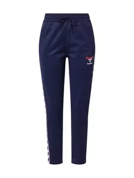 Зауженные спортивные брюки Hummel, темно-синий
