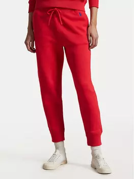 Зауженные спортивные штаны 211949978023 Polo Ralph Lauren, красный