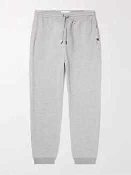 Зауженные спортивные штаны Quinn 1 из хлопка и модала DEREK ROSE, серый