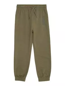 Зауженные тренировочные брюки Hummel, оливковый