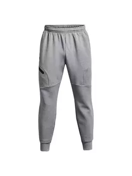 Зауженные тренировочные брюки UNDER ARMOUR Unstoppable, светло-серый