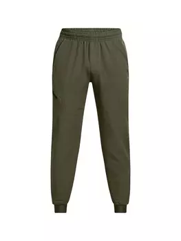 Зауженные тренировочные брюки UNDER ARMOUR Unstoppable, зеленый