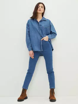 Зауженные женские джинсы Rodeo с высокой талией и карманами LCW Jeans