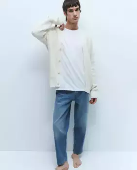 Зауженный деним Sfera, средне-синий