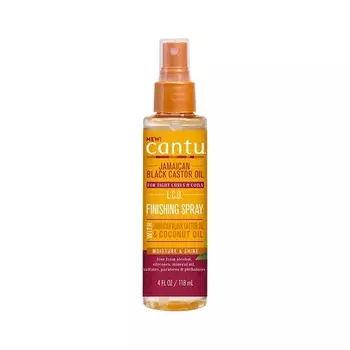 Завершающий спрей с ямайским черным касторовым маслом и кокосовым маслом, 4 унции, Cantu