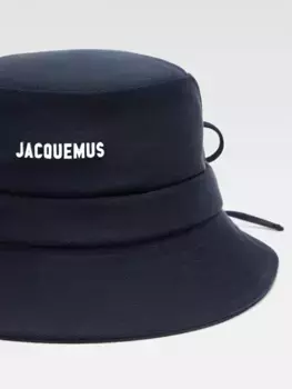 Завязанная шляпа-ведро Ле Боб Гаджо Jacquemus, темно-синий