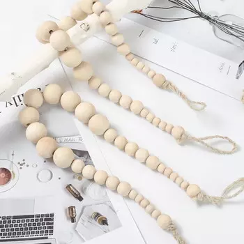 Завязка для штор из бисера Nuolux, хаки