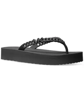 Zaza Слипоны на платформе сланцы Michael Kors, черный
