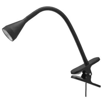 Зажим прожектора черный NVLINGE IKEA