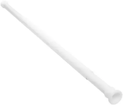 Зажим Sanilo, выдвижной, для душевых штор, длина карниза для душевых штор 120-230см 120–230 см, 28мм, белый