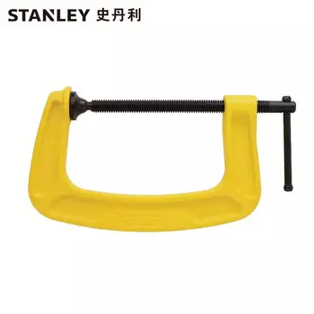 Зажим STANLEY G-типа, 8-дюймовый зажим для деревообработки, фиксированный зажим 83-036-23