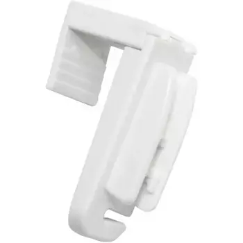 Зажимные опоры SCHNER WOHNEN LAMINATE «Складные зажимные опоры», (4 шт.), серия «Schner Wohnen Pleated Blinds», как альтернатива без сверления, белый