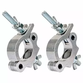 Зажимы American DJ CL-250 Pro Style подходят для 2-дюймовой ферменной трубы (2 шт. в упаковке) American DJ CL-250 Pro Style Wrap Around Clamps Fits 2" Truss Pipe (2 Pack)