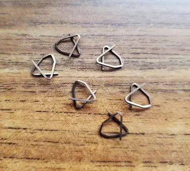 Зажимы Gibson Nashville Tune O Matic Bridge Saddle Retainer 1970-х годов