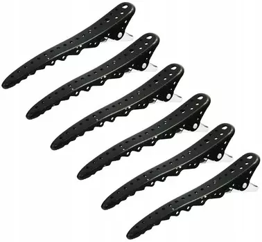 Зажимы с пряжками Зажимы для волос Лягушки Парикмахерские 6 Calissimo