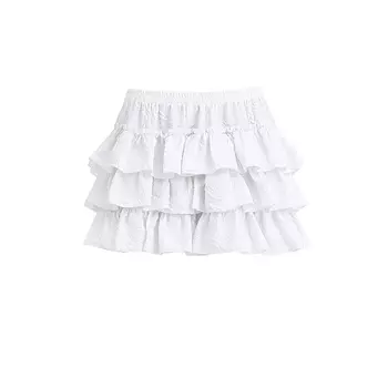 Zazn Женская повседневная юбка, Белый