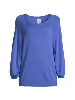 Здесь и там свитер Nic+Zoe, цвет gulf