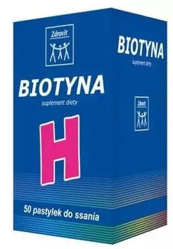 Zdrovit, Биотина, ананас, 50 таб.