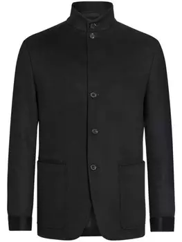 Zegna блейзер Conte Chore, черный