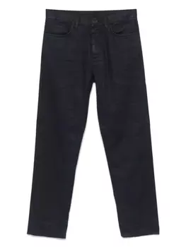 Zegna брюки прямого кроя, синий