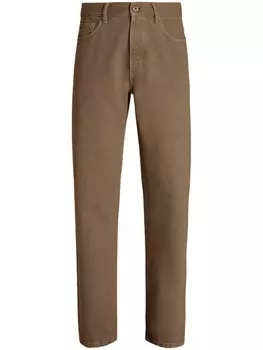 Zegna джинсы Roccia, коричневый
