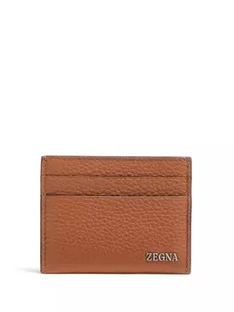 Zegna картхолдер Vicuna, коричневый
