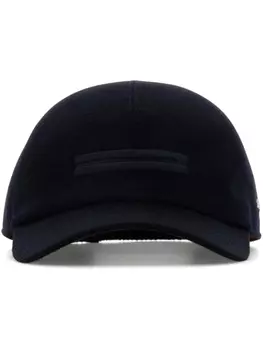 Zegna кашемировая бейсболка, черный