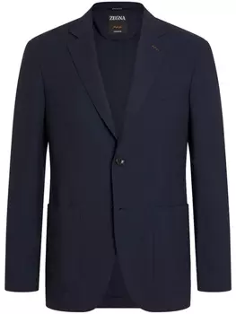Zegna кашемировый пиджак, синий