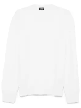 Zegna кашемировый свитер, нейтральный цвет