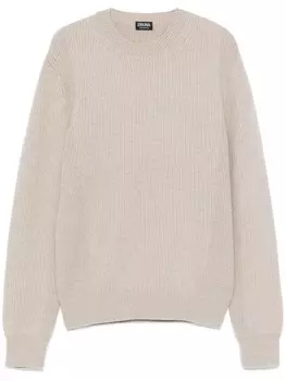 Zegna кашемировый свитер, серый