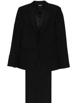 Zegna костюм в клетку, синий