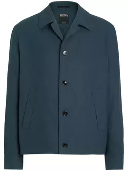 Zegna льняная куртка, синий