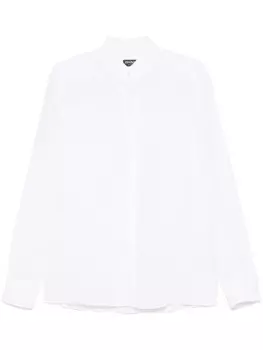 Zegna льняная рубашка, белый