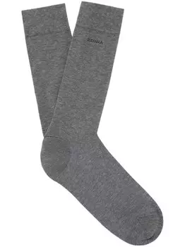 Zegna носки с логотипом, серый