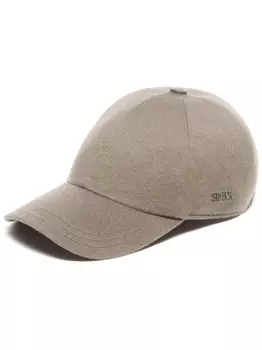 Zegna Oasi cashmere baseball cap, нейтральный цвет