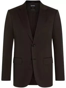 Zegna пиджак Centoventimila, коричневый