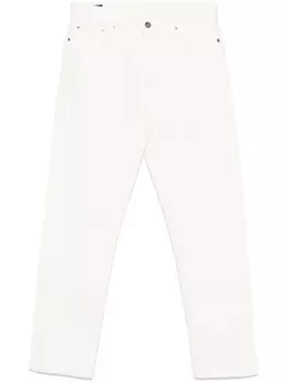 Zegna прямые джинсы, белый