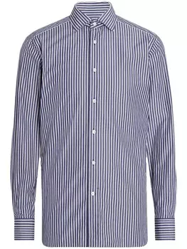 Zegna рубашка Centoventimila, синий