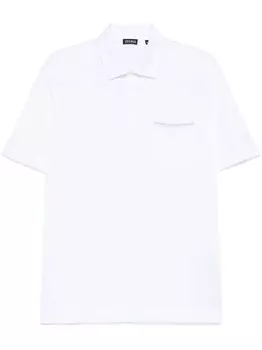 Zegna рубашка поло, белый
