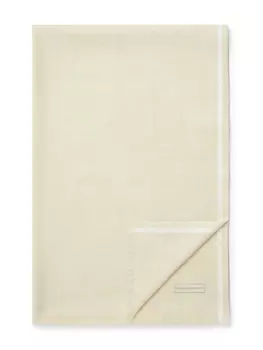 Zegna шарф с бахромой, желтый