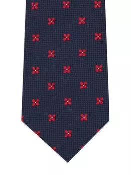 Zegna шелковый галстук, синий