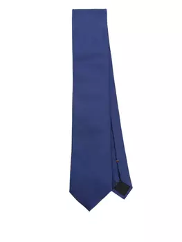 Zegna шелковый галстук, синий