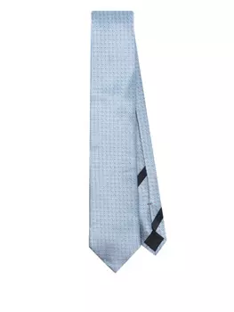 Zegna шелковый галстук, синий