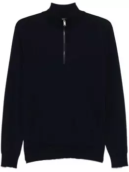 Zegna шерстяной свитер, синий