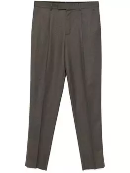 Zegna шерстяные брюки, коричневый