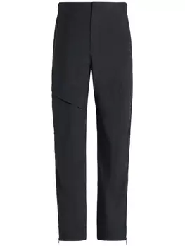 Zegna спортивные брюки с карманами на молнии, черный