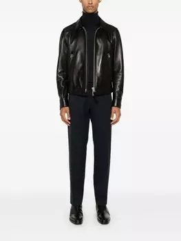 Zegna свитер тонкой вязки, синий