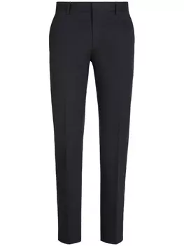 Zegna узкие брюки, черный
