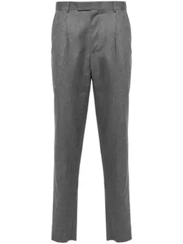 Zegna зауженные брюки, серый