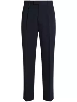Zegna зауженные брюки, синий